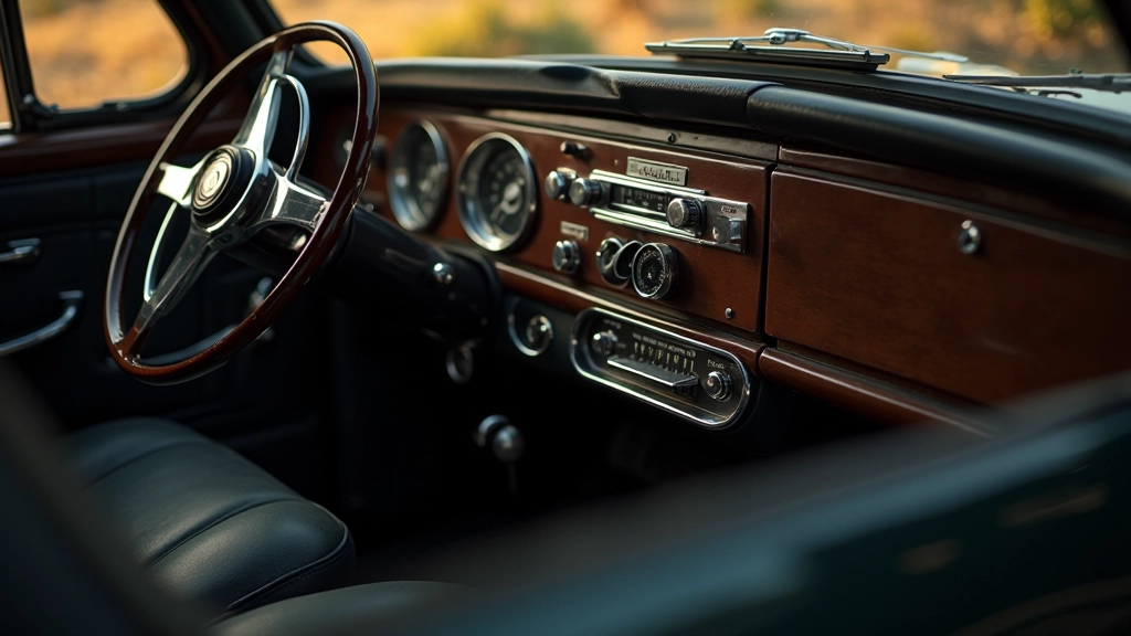 Vintage car detail