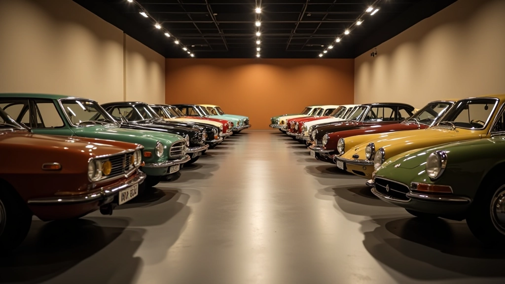 Vintage car collection